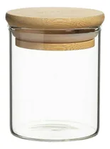 Comprar Envase Frasco Tarro Vidrio\u002Fbambú Especias Condimentos 180ml