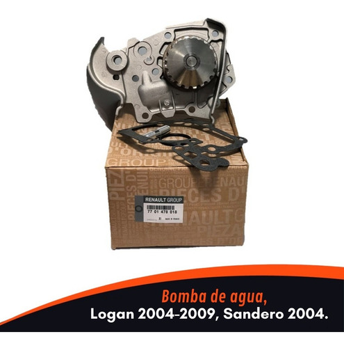 Bomba De Agua Logan 2004-2009 / Sandero 2004