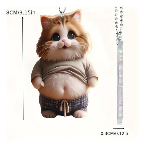 N Pet Acrylic Backpack Decoration Pendant 0005
