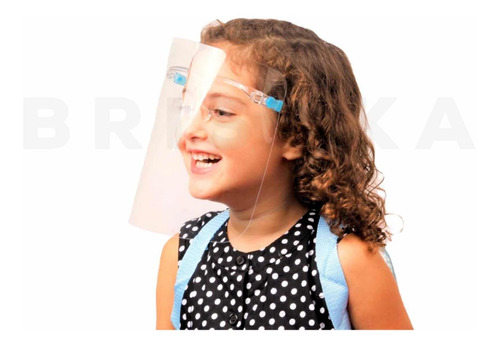 Mascara Protectora Facial Para Niños Con Gafas Incluidas 