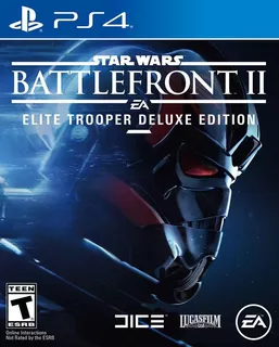 Star Wars Battlefront Ii Elite Trooper Deluxe Edition Ps4