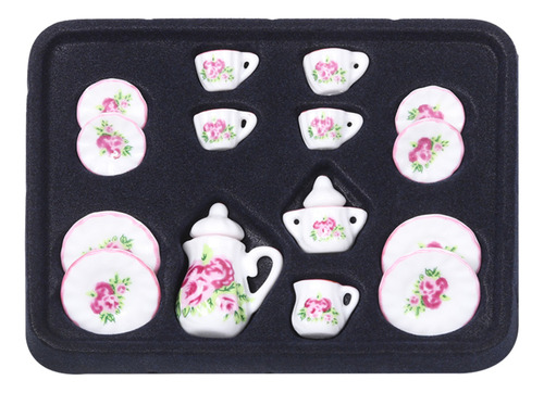 Utensilios De Cocina De Porcelana En Miniatura, Taza, Figuri