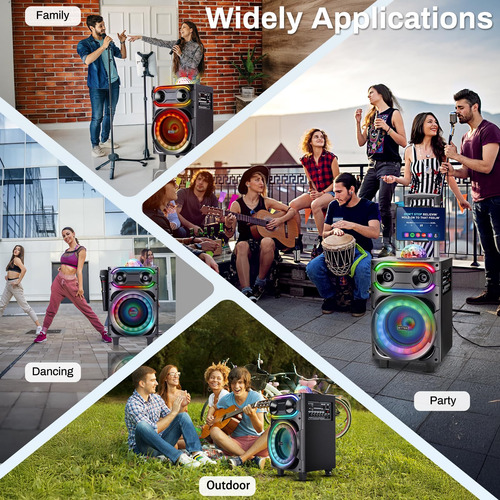 Máquina De Karaoke Eytse Para Adultos Con 2 Micrófonos Inalá