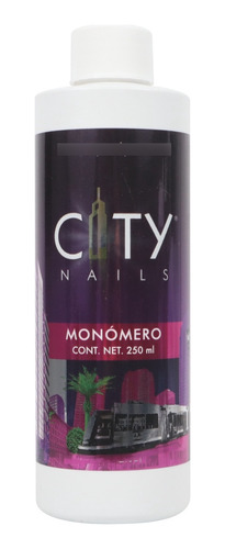 Monómero Líquido Para Uñas City Nails 8 Fl Oz/250 Ml.