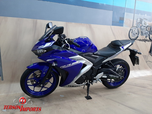 Yamaha Yzf R3 Abs 2018 Azul