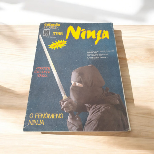 Revista Ninja Poster Star Colorido O Fenomeno Ninja N3 N251 (Usado)