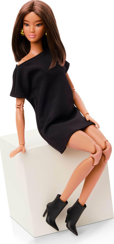 Muñeca De Coleccionista Barbie Basics Modelo 01 Con Cabello