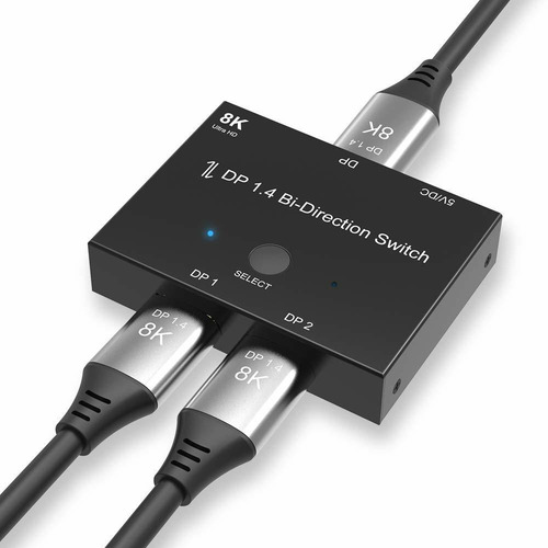 Cabledeconn Displayport 8k Dp 1.4 Switch Bi-direction 8k-30h