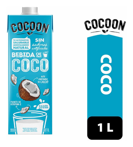 Bebida De Coco Mara Cocoon Sin Tacc X 1litro