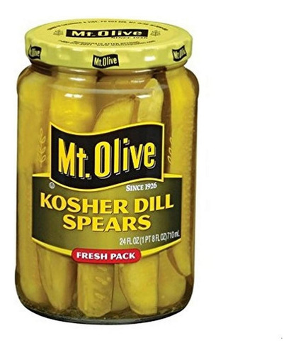 Mt Olive Pepinillo Rebanado Spears 710ml