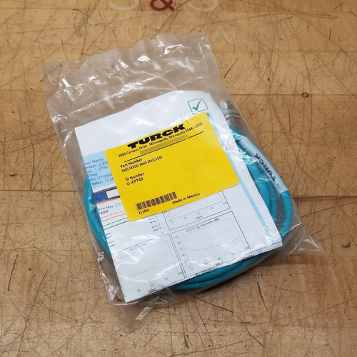 Turck Rj45 Fkfdd 4460-2m/c1195 3116m Cordset, U-4774 Ccw