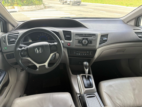 Honda Civic Honda Civic Sedan LXS 1.8/1.8 Flex 16V Mec. 4p - Cinza - 2013
