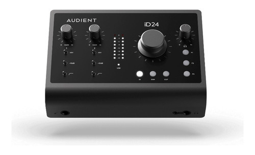 Audient Id24 Interfaz De Audio Usb Premium 2x6 Con Adat Color Negro