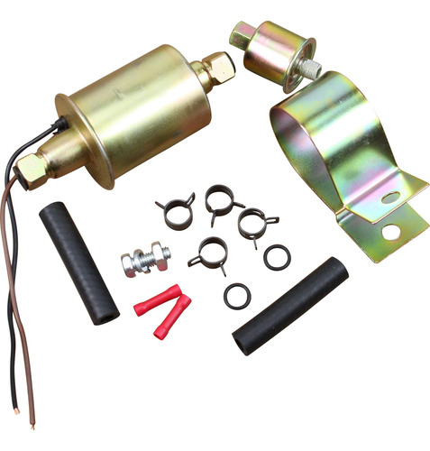 Marca 12 V Universal Electric Fuel Pump Kit Instalacion E8 S