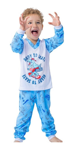 Pijama Para Niños: Dino, Patrulla Canina, Super Heroes, Etc