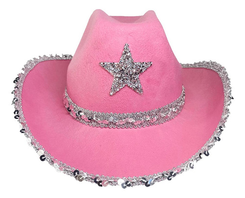 Sombrero De Vaquero De Estilo Occidental For Mujer Y Niña,