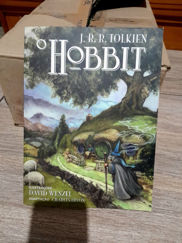 Livro Ilustração O Hobbit (Usado)