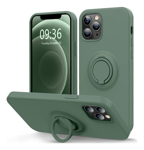 Funda Mocca Para iPhone 12 Pro Max Green