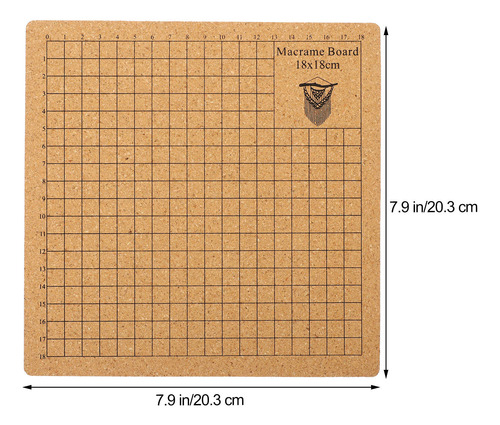 1 Juego De Tablas De Corcho, Tablas De Macramé Para Hacer Nu