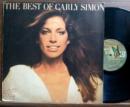 Carly Simon -  The Best Of - Lp Vinilo Año 1976