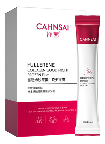 Máscara Facial Chanxi 4ml×20 Luminosidade E Brilho