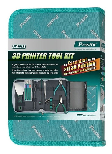 Kit De Herramientas Para Impresora 3d Proskit