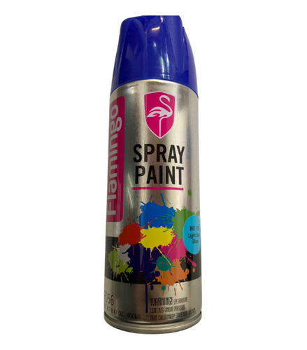 Pintura En Aerosol Azul Cielo Flamingo 450ml