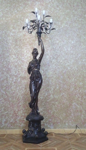 Linda Luminaria De Petit Bronze  Com 9 Lampadas ( B2 )
