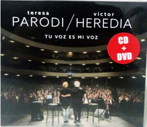 Teresa Parodi & Victor Heredia Tu Voz Es Mi Voz Cd Dvd 2019