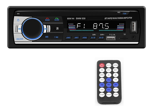 1 Din Coche Reproductor De Mp3 Radio 2 Enchufe Usb