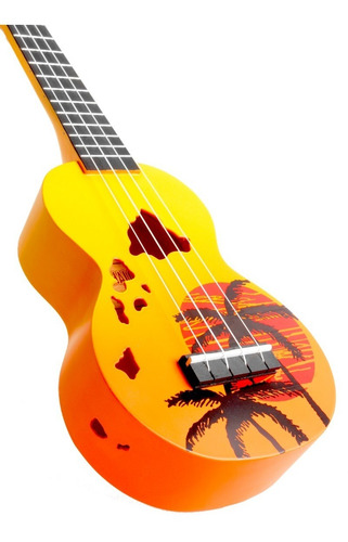 Imagen 10 de 10 de Combo Ukelele Electroacustico Diseño Mandala Dibujos Colores Bamboo Cuerdas Aquila Amplificador Funda Pua Afinador Cable