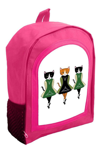 Mochila Infantil Rosa Nena Nene Bailarina Balet Danza Rr28