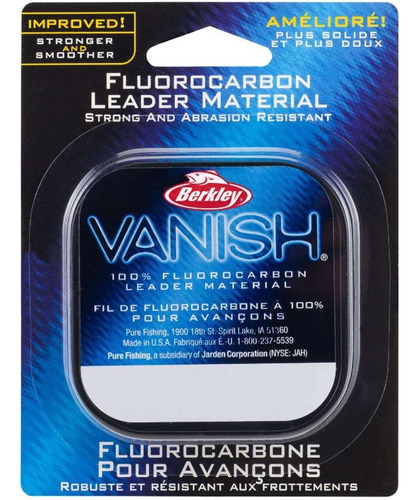 Vanish, 40lb | 18,1 Kg, 2000yd | 1828 M Fluorocarbono  40lb