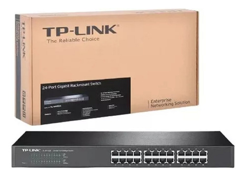 Switch 24 Puertos Gigabit 10/100/1000 Mbps Rackeable 19