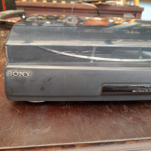 Imagem 3 de 10 de Toca Disco Sony Ps Lx56br Ligando, Agulha Estragada. Ler