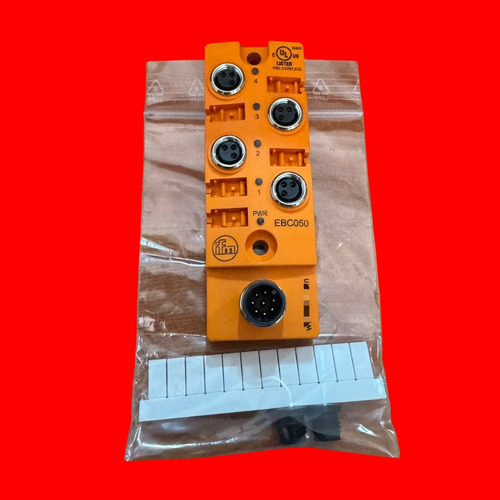 Ebc050 Ifm Caja Divisora Electrónica Conector De 4 Puertos M