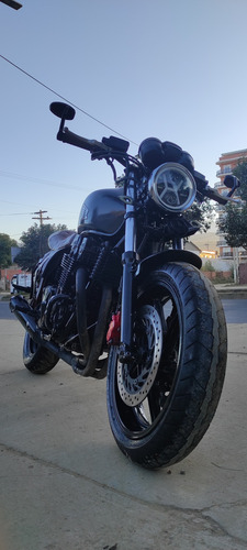 Motor 750, Modificada A Cafe Racer, Plomo Oscuro, Llantas Nu
