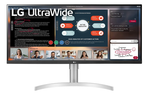 LG Monitor Ultraancho 34wn650-w De 34 21:9 Fhd ( X ), Panta.