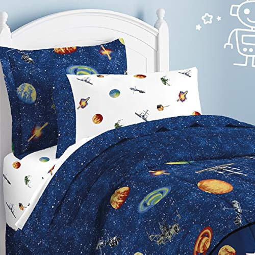 Dream Factory Kids 6-piece Set Completo Con Falda De Cama Ea