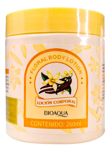 Locion Corporal Floral Body Lotion Vainilla 260ml - Bioaqua