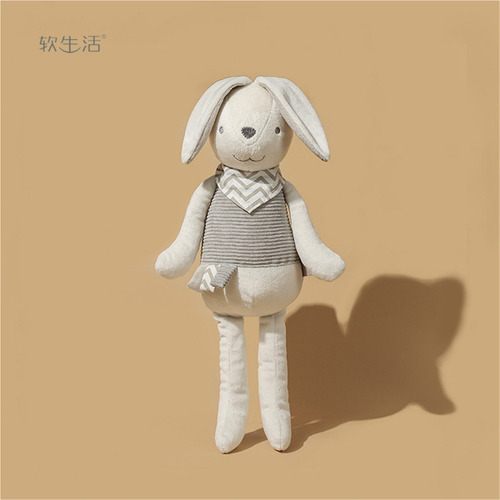 Large Cocoa Rabbit Plush Sleeping Doll, Original, Softlife