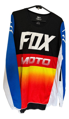 Equipo Fox Azul Buso L, Pantalón 34, Motocross Enduro Mtb