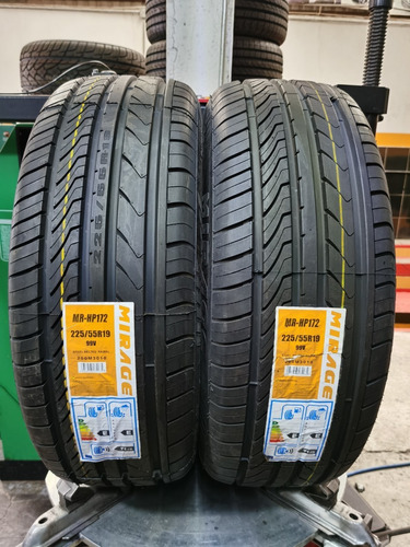 Paquete De 2 Llantas 225/55 R19 Mirage Mr-hp172 99v Msi