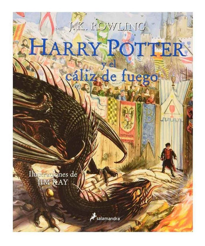 Libro Harry Potter Y El Cáliz De Fuego Con Ilustraciones