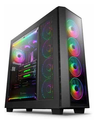 Anidee Ai Crystal Xl Pro Rgb Vidrio Templado Torre E-atx