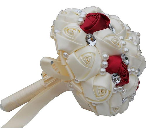 S-ssoy Personalizable Romántico Ramos De Boda Seda Flores No
