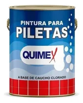 Comprar Pintura Pileta Caucho Clorado Color 4 Litros Quimex Pinturas Color Blanco