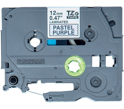 Cinta Brother P/ Rotuladoras Tze-mqf31 Fondo Purpura Pastel