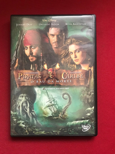 Dvd - Piratas Do Caribe - O Baú Da Morte - Seminovo