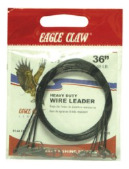 3 Leader Acero Negro 8012 Eagle Claw Talla: 61cmcolor: Negro